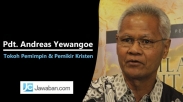Andreas Yewangoe: Orang Kristen Bukan Penumpang Gelap di Indonesia