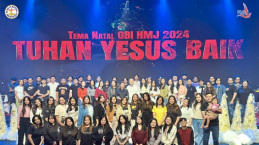 Peluncuran Album Natal Tuhan Yesus Baik Warnai Perayaan Natal 2024 GBI HMJ