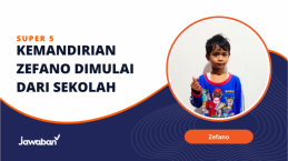 Kemandirian Zefano Dimulai dari Langkah Kecil di Sekolah