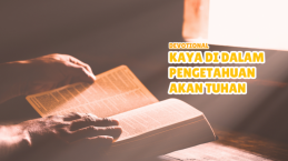 Kaya di Dalam Pengetahuan Akan TUHAN