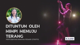 Dituntun Oleh Mimpi Menuju Terang, Kisah Pertobatan Mantan Penari Striptis